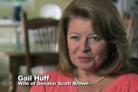gail huff brown journalist scott conflict interest wife wgbh sen campaign husband ad her