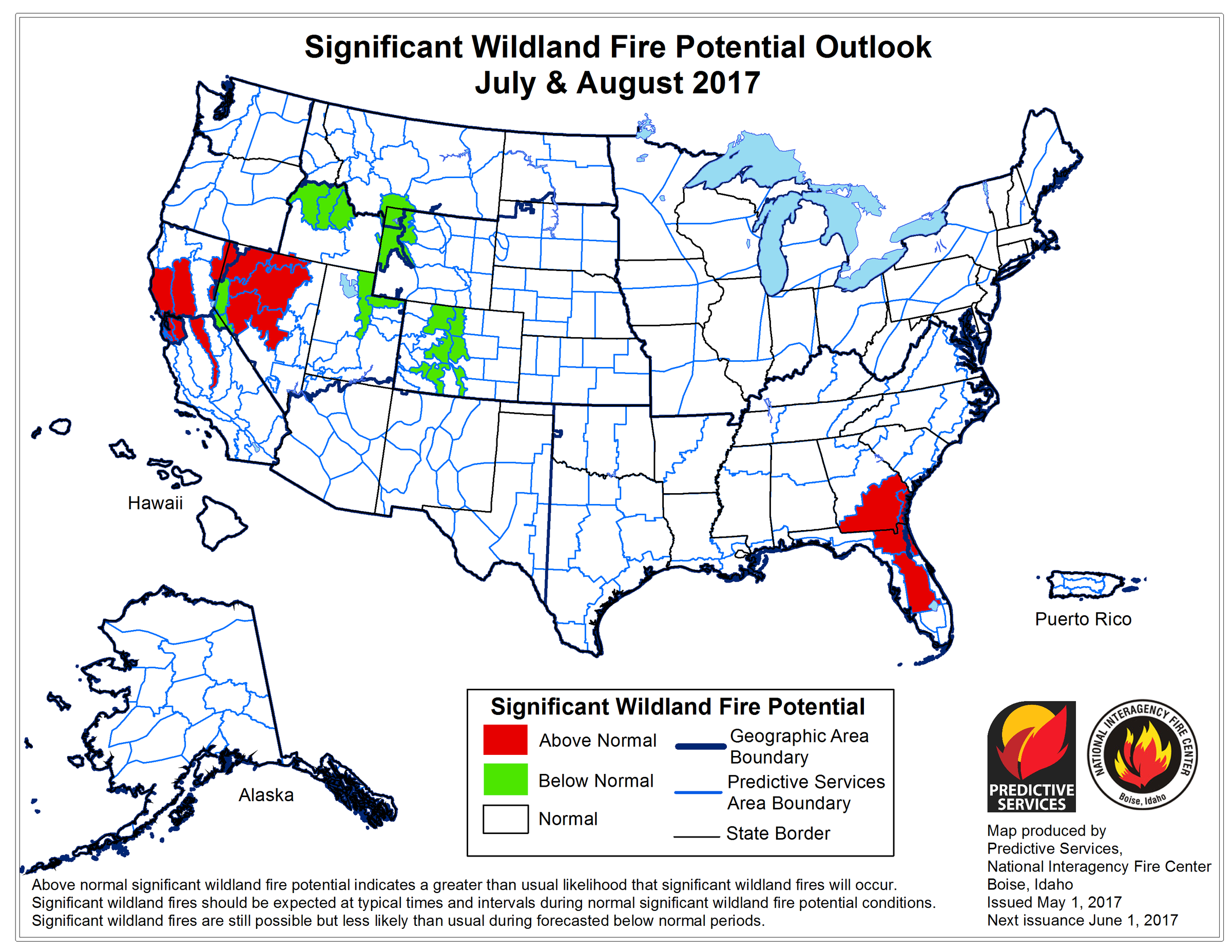 First Summer Fire Forecast Released For Idaho Boise State Public Radio