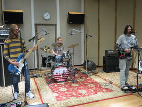 Milk Duct Tape performing live in the Cedar Falls studios of Iowa Public Radio.
