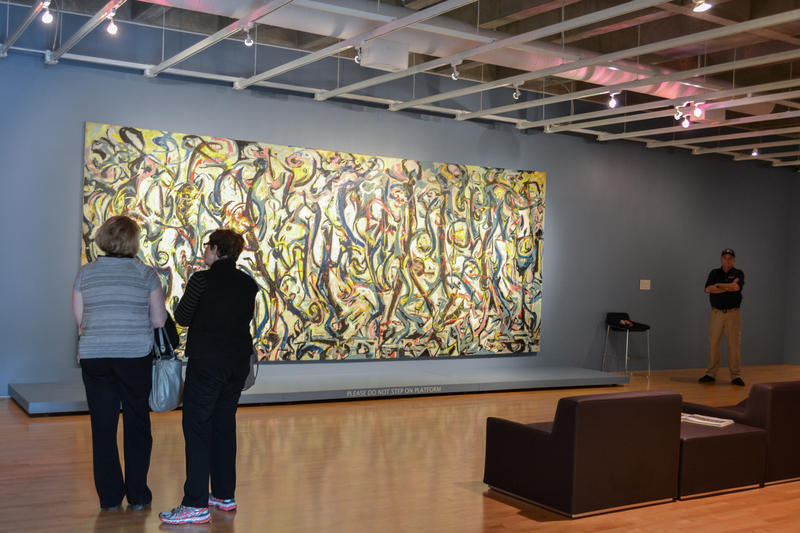 Final days of Pollock’s “Mural” Exhibition Iowa Public Radio