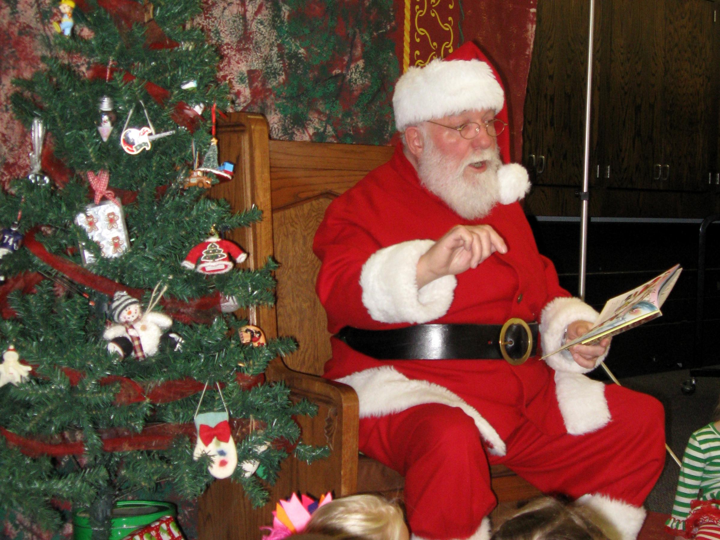 Santas Helper For 40 Years Dave Stoufer Iowa Public Radio