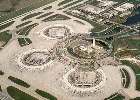 map Kansas city international airport
