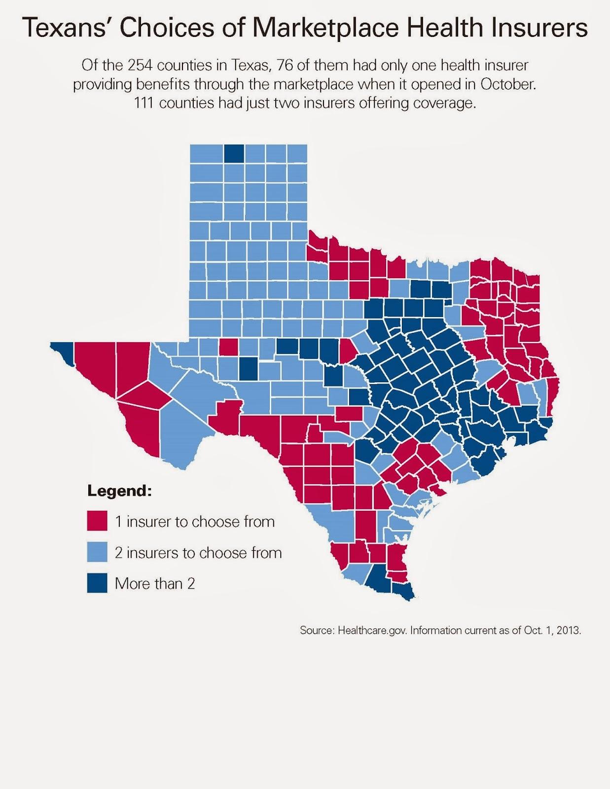 Texas Health Insurance Options Limited In Rural Areas ...