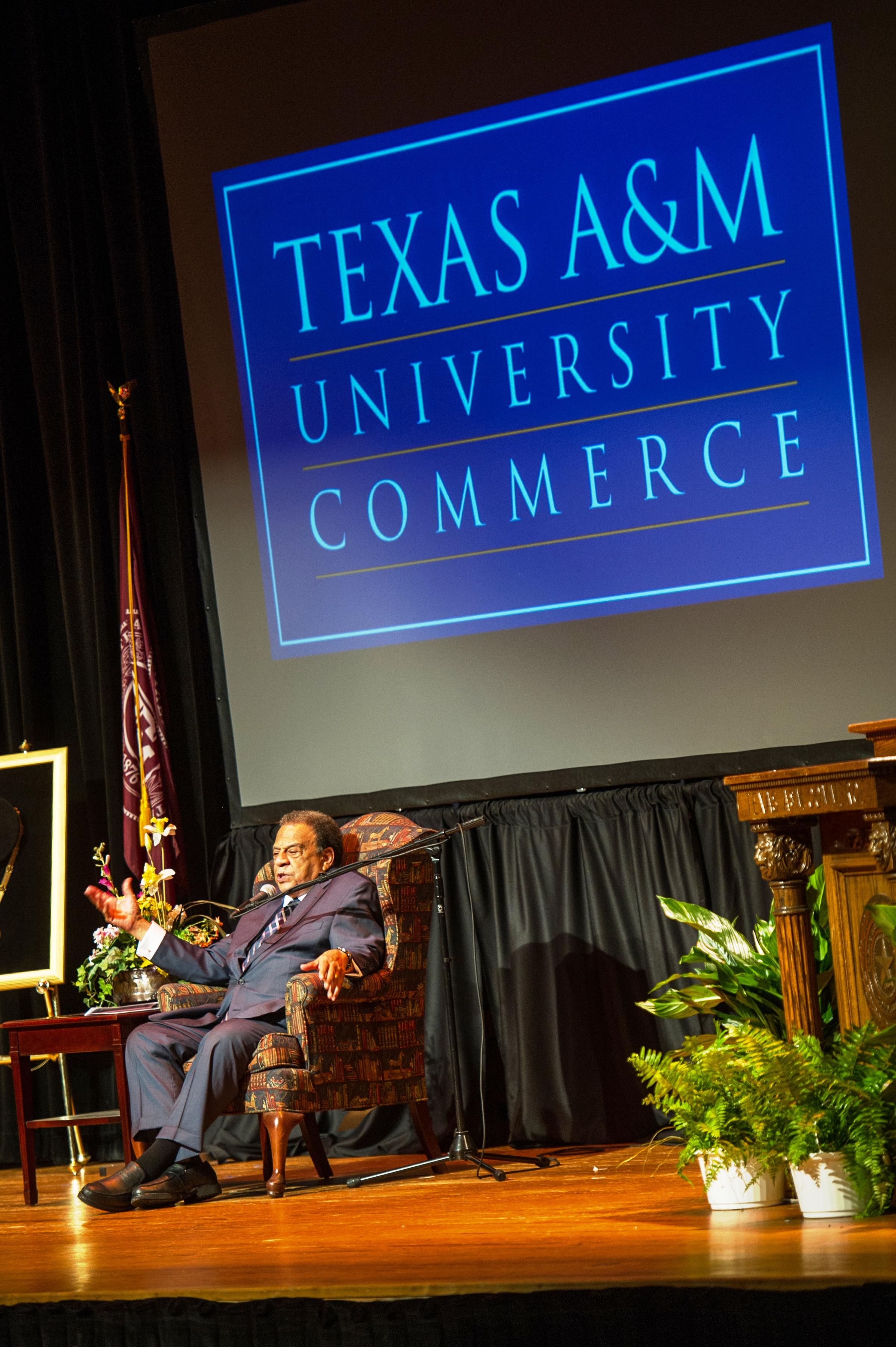 Andrew Young's Address At A&M-Commerce: Transcript | 88.9 KETR2400 x 3607
