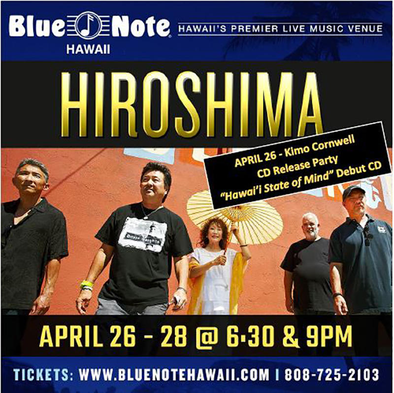 Hiroshima Return, Bassist Kimo Cornwell Debut Solo Album Hawaii
