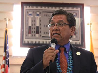 trump navajo dapl condemns knau