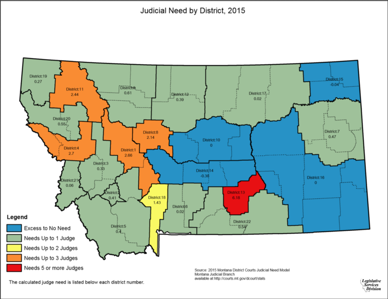 Judicial Committee: State Needs 21 More District Court Judges MTPR