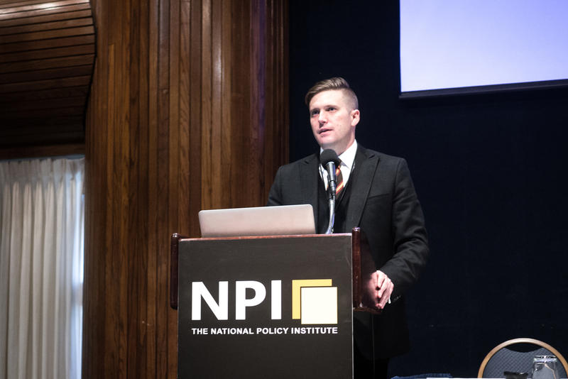 Richard Spencer, head of the National Policy Institute and editor of Radix Journal, an alt-right publication is a part-time Whitefish resident.