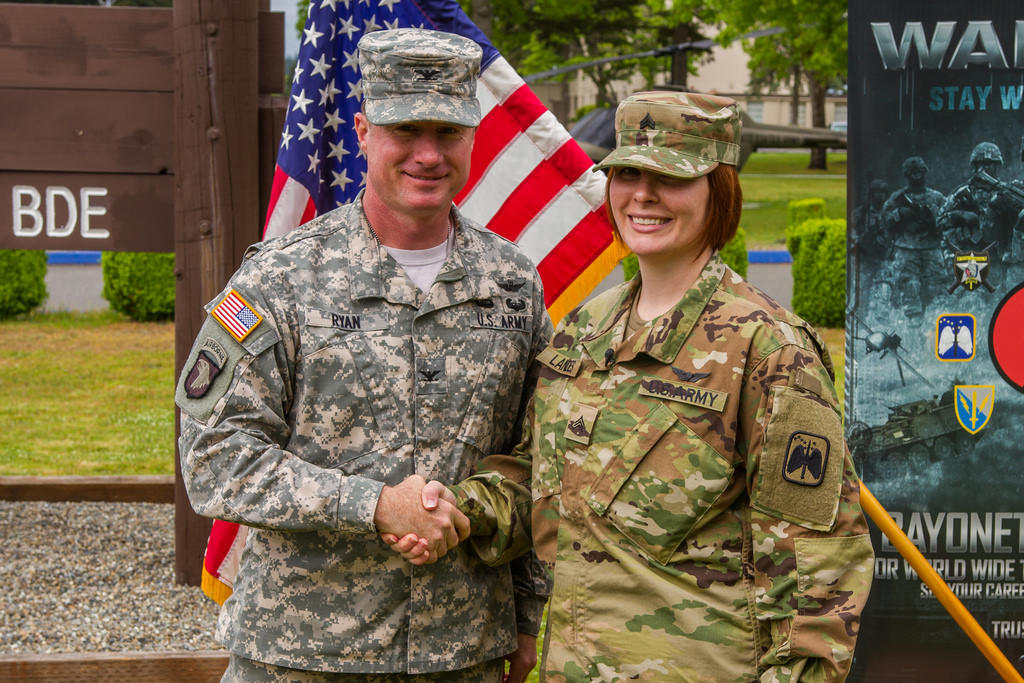 JBLM soldier first female to reenlist in newly opened jobs KUOW News