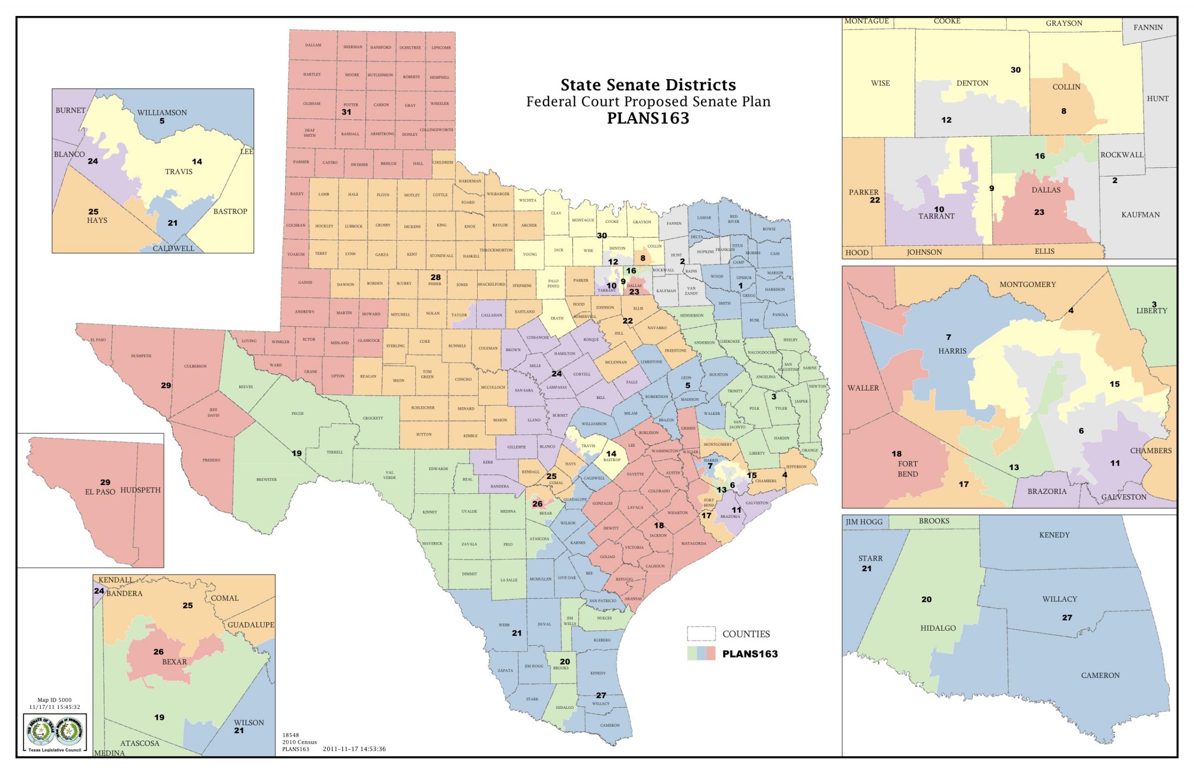Federal Judges Propose Maps for Texas Legislative Races KUT