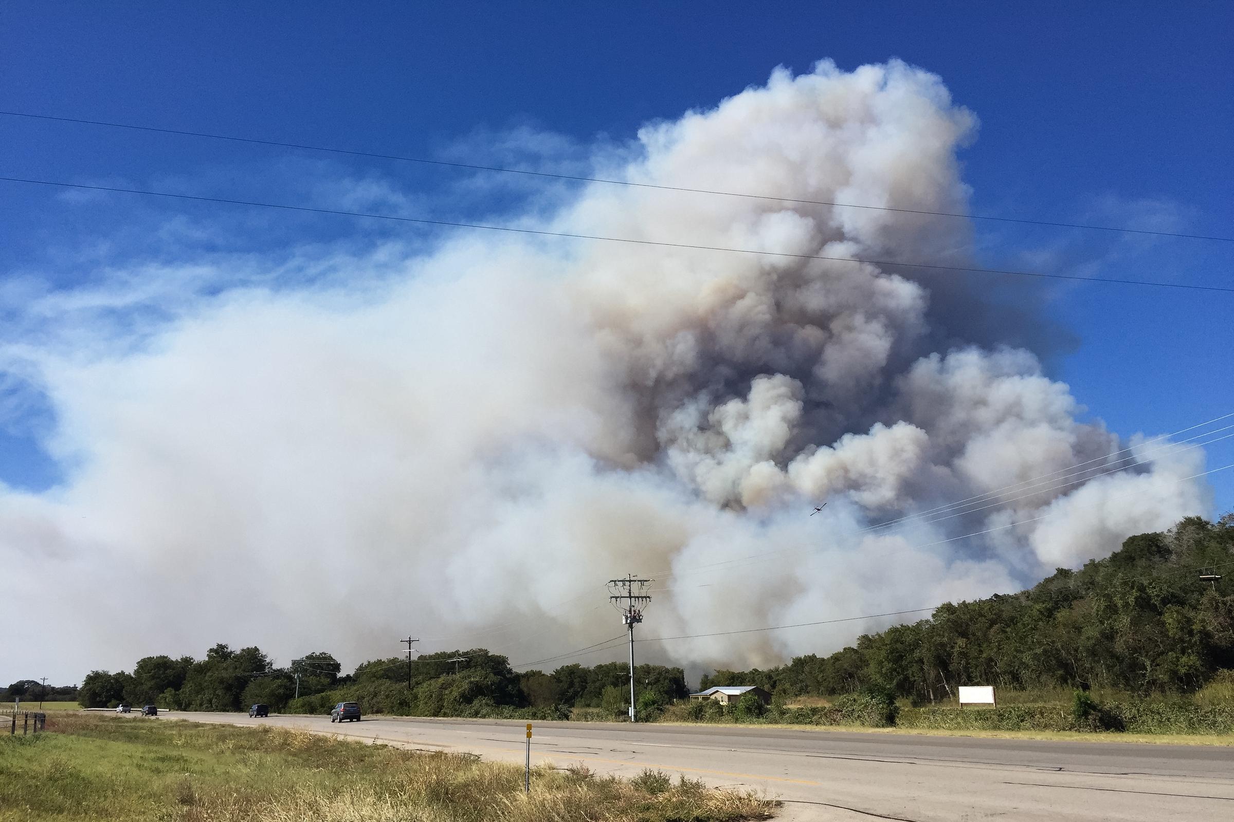 Hidden Pines Wildfire in Bastrop County Burns 3,500 Acres, Still 'Very