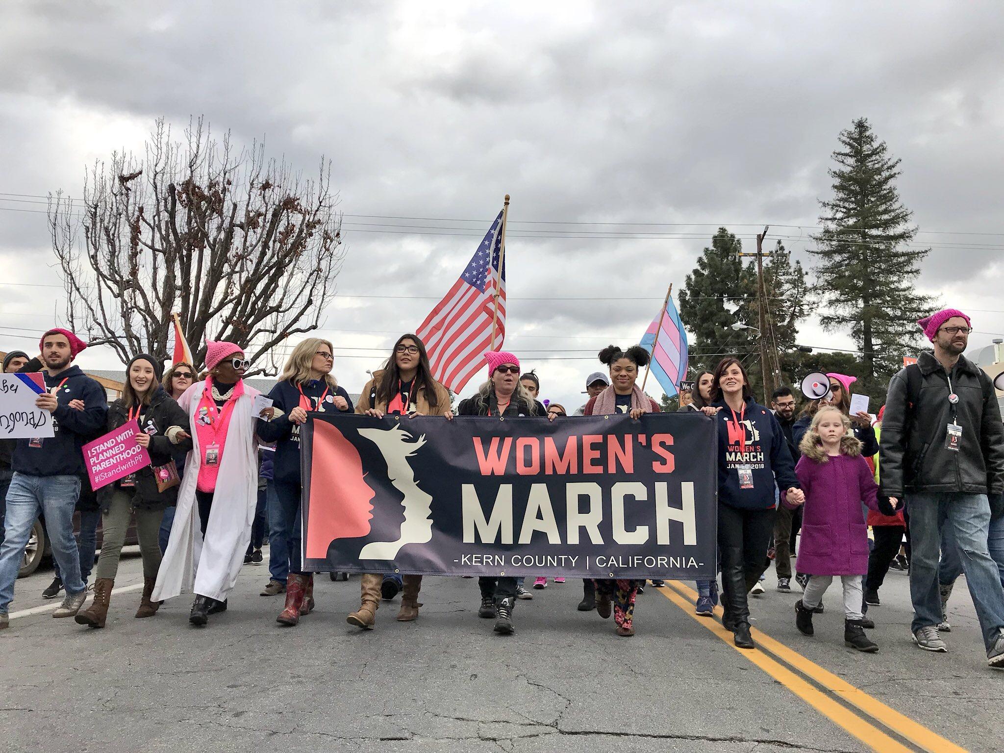 Women's March Makes Its Way To Conservative Kern County | Valley Public Radio