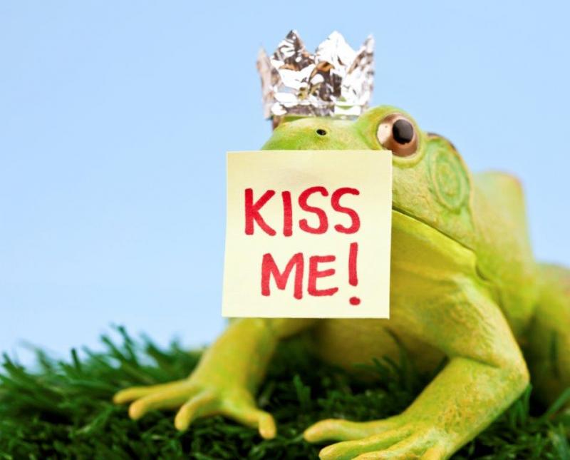kiss that frog