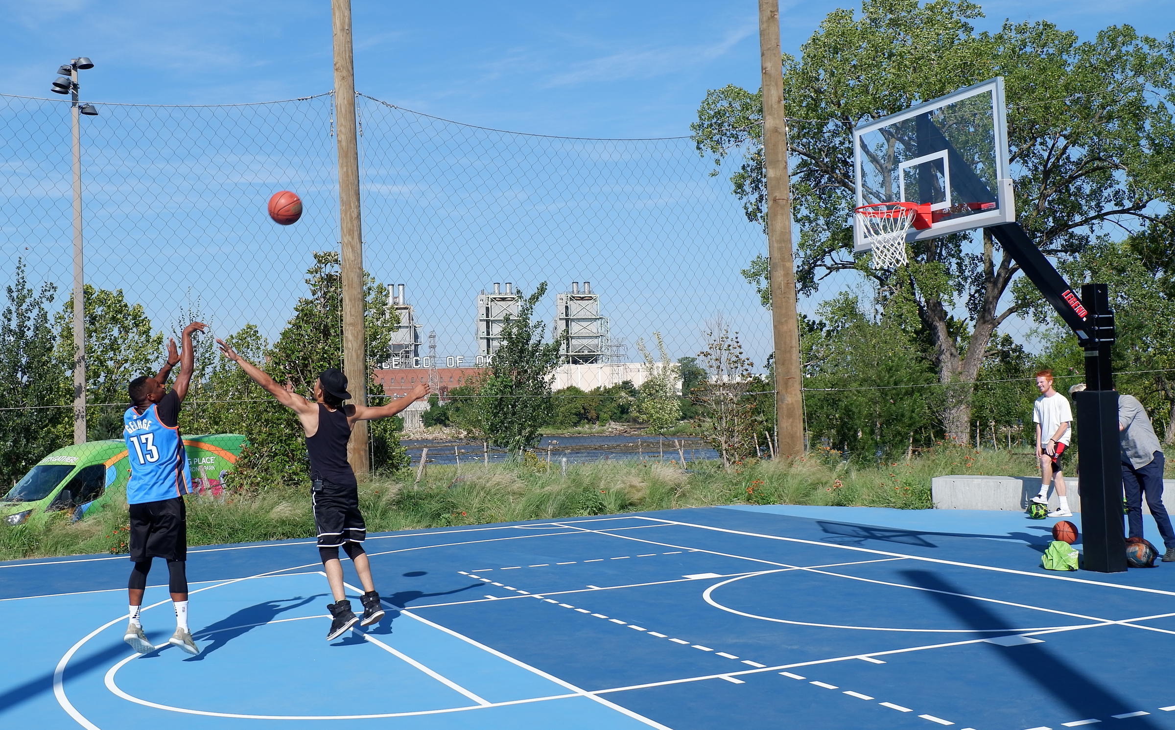 Gathering Place Officials Hope Sport Courts Contribute to a More Active