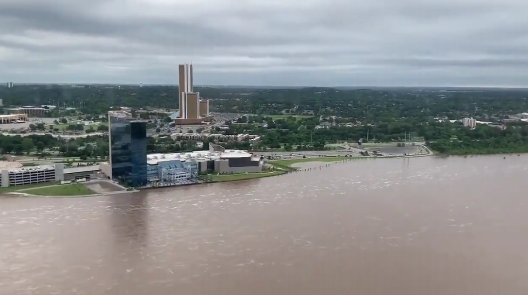 river spirit casino tulsa flooded