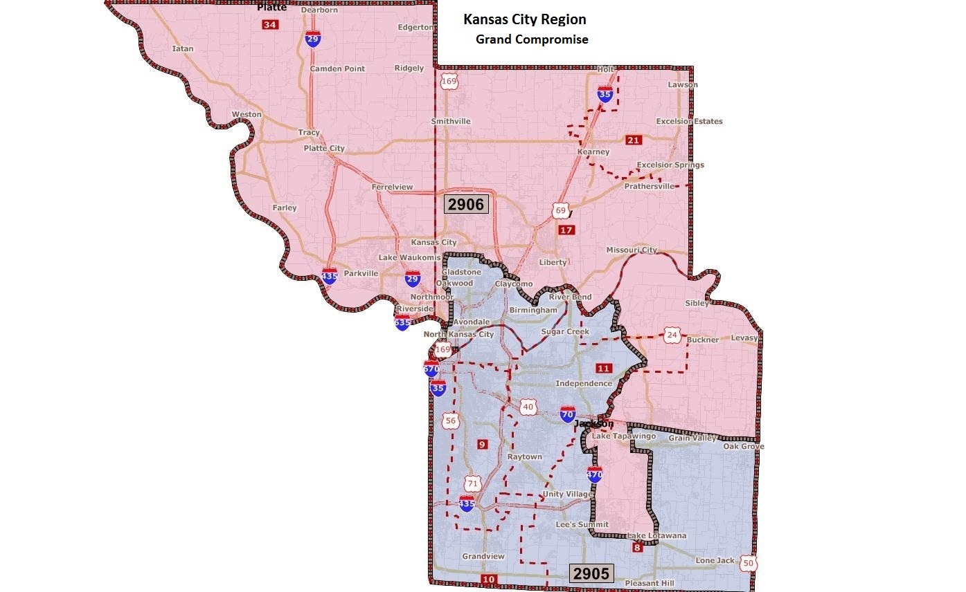 Mo. lawmakers send &quot;grand compromise&quot; redistricting map to Gov. Nixon | St. Louis Public Radio