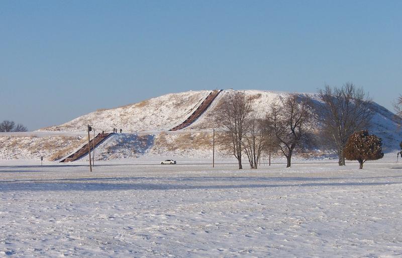 Monks Mound is the largest prehistoric earthen construction in north or south America.