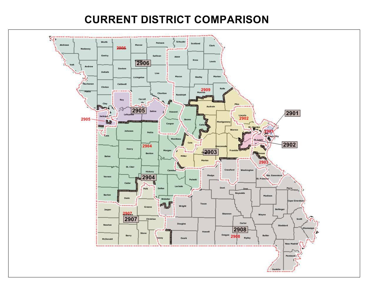 Mo. GOP redistricting maps may face filibuster | St. Louis Public Radio