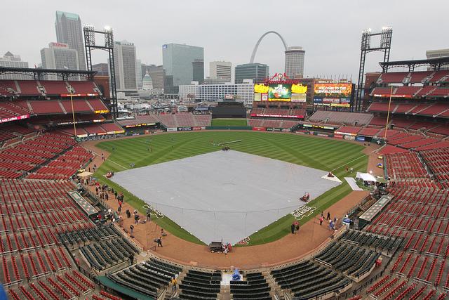 Game six of the World Series postponed because of inclement weather | St. Louis Public Radio
