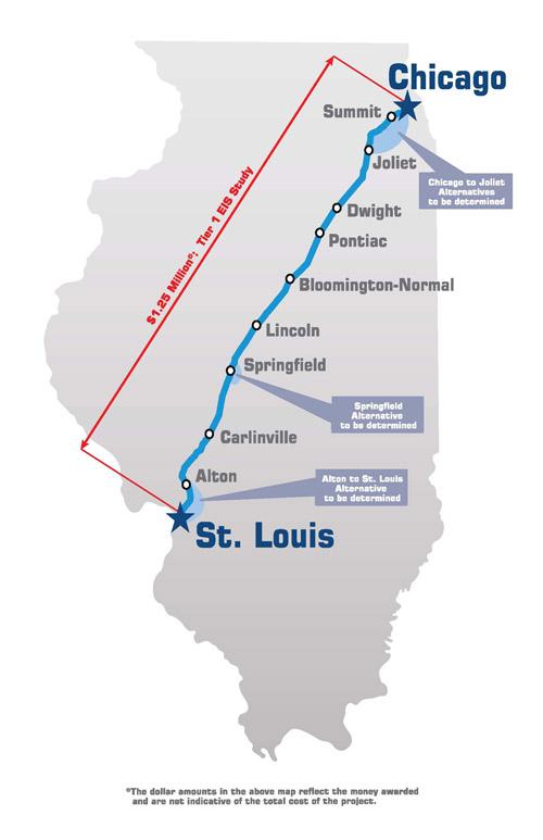 Work on high-speed rail continues in Illinois | St. Louis Public Radio