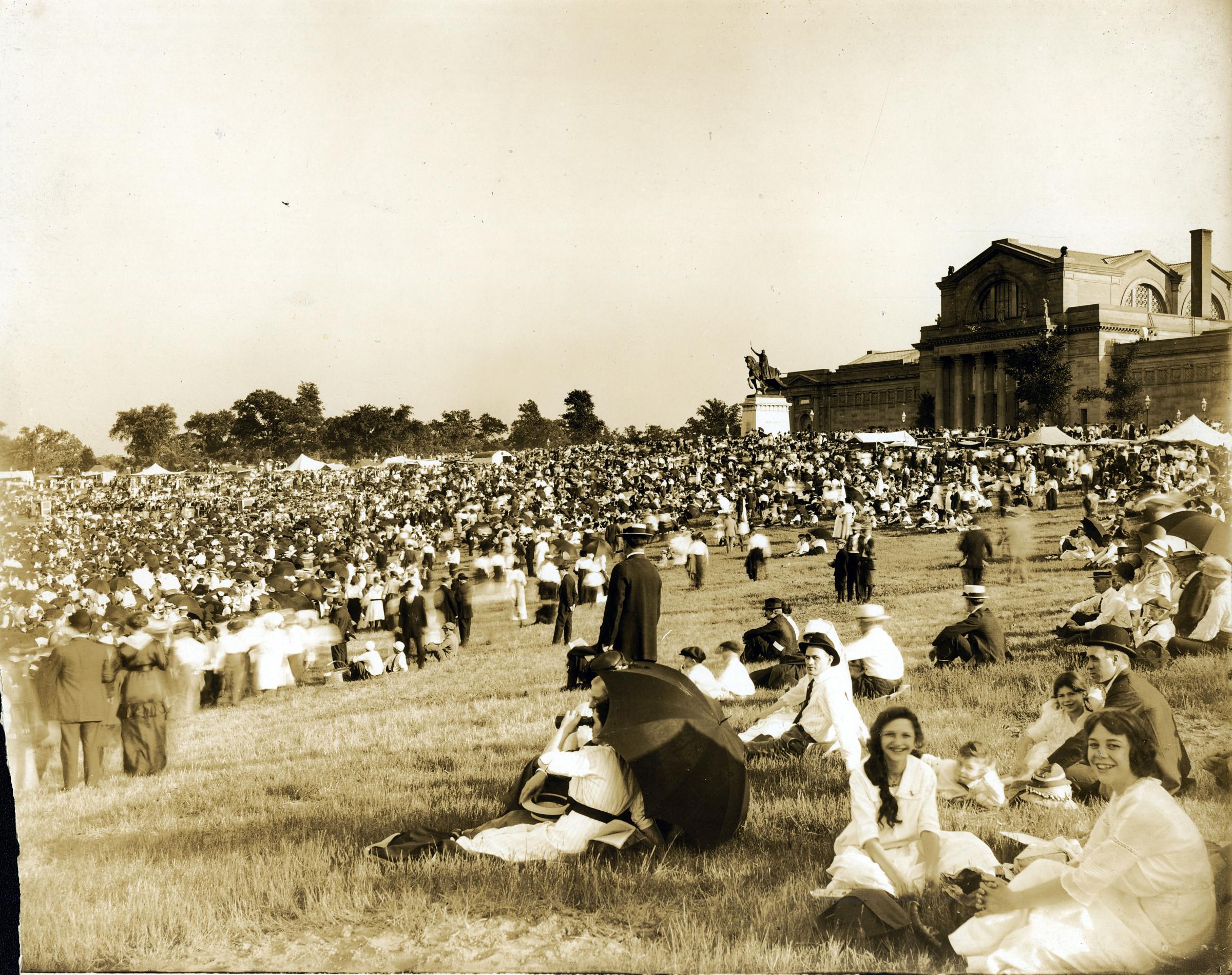 Forget About The 250th Birthday. Historical Photos Show St. Louis Celebrating Its 150th | St ...