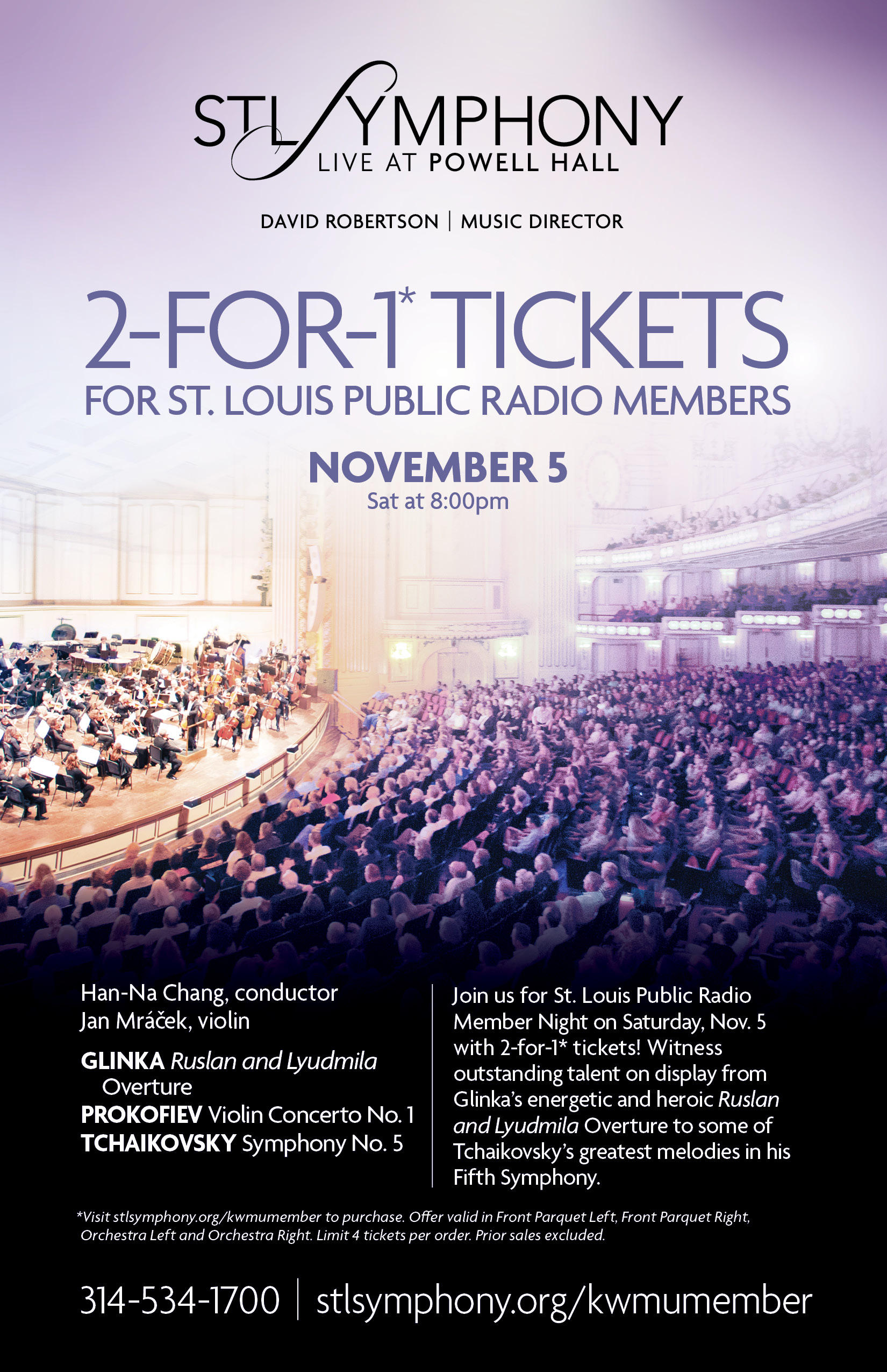 Two-for-One Tickets at STLPR Member Night at the Symphony | St. Louis Public Radio