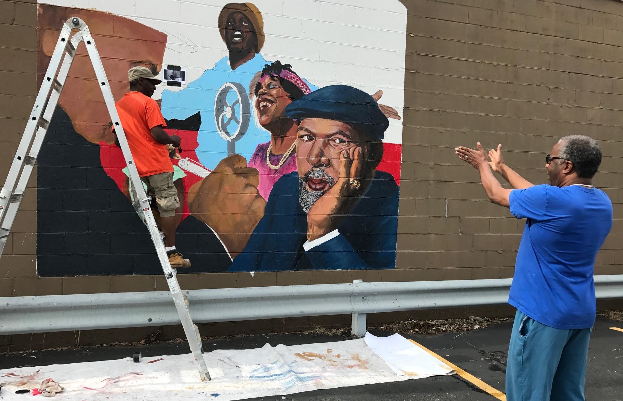 Black Rep celebrates 40 years with mural and musical that say ‘I’m not going’ | St. Louis Public ...