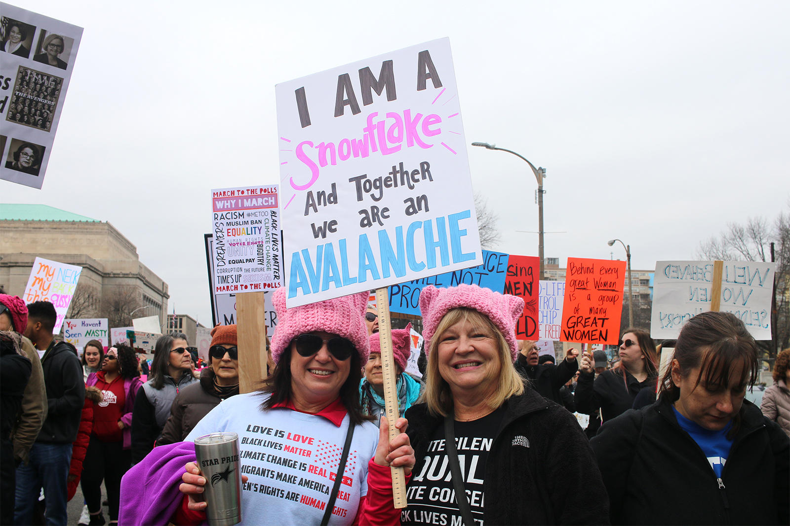 Womens March 2018 Focuses On Trump Voting And Sexual Harassment St