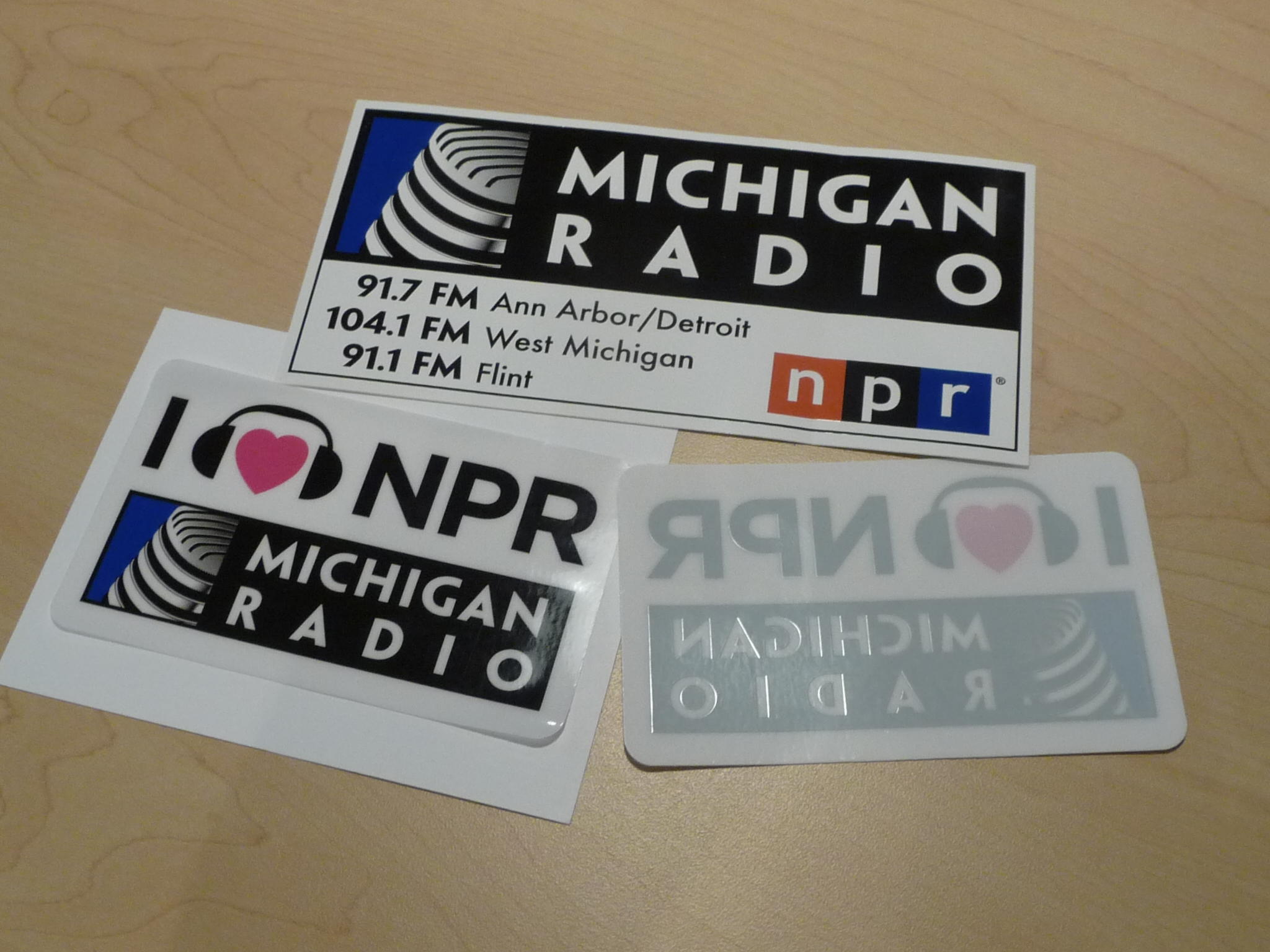 Get A Michigan Radio Bumper Sticker And Window Clings Michigan Radio