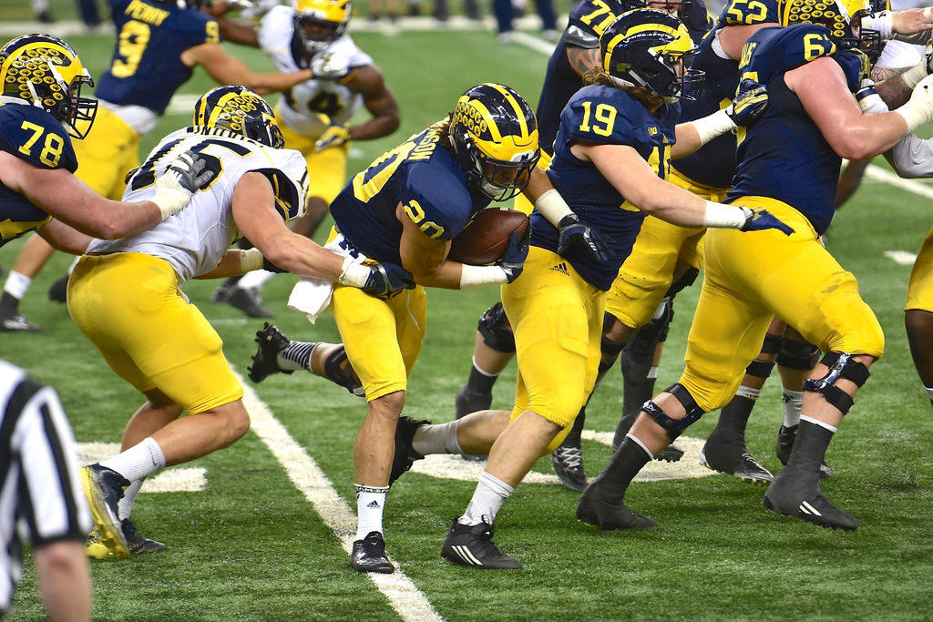 This is what it's like to workout with the Michigan football team