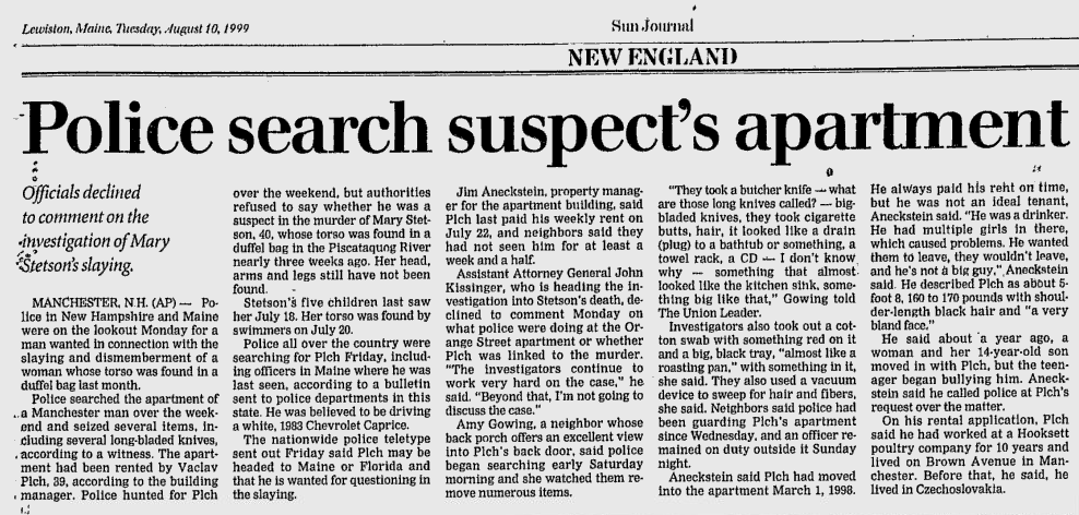 Serial killers research paper