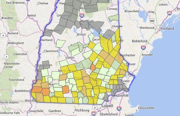 Does PSNH offer maps of its outages?