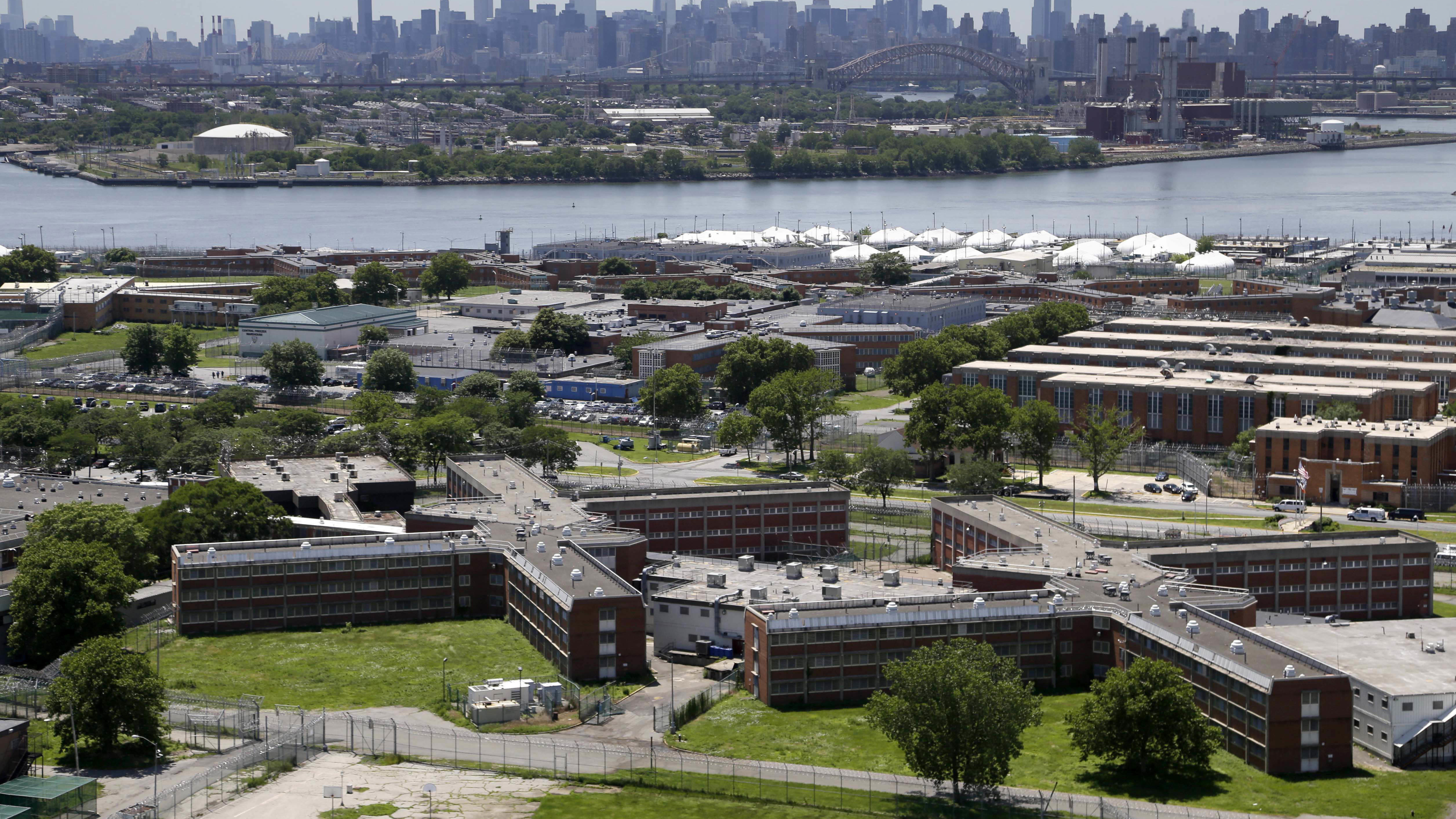 Image result for New York City Mayor plans to shut Rikers jail complex