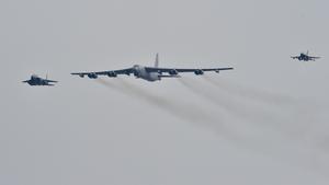 U.S. Flies Bomber Over South Korea In Show Of Strength,...
