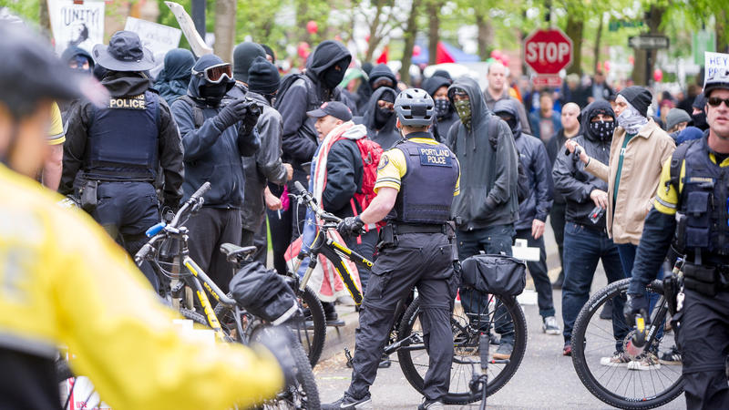 Portland Police Arrest 25, Saying A May Day Rally Devolved Into 'Riot' - Delaware First Media