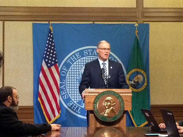 jay inslee press conference today komo