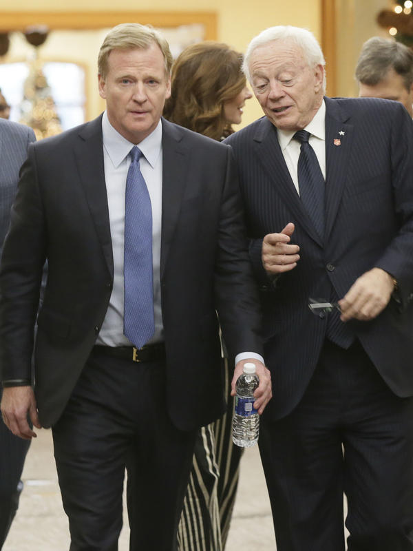 NFL To Demand Cowboys Owner Reimburse Legal Fees, Reports Say KNKX