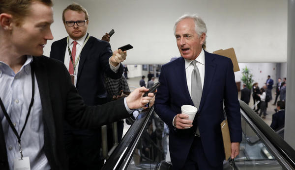Sen. Bob Corker, R-Tenn., said in September that he would not seek re-election, but then he wavered. On Tuesday, he reconfirmed he would not run.