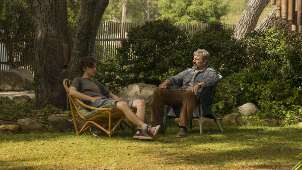 Based on the memoirs of an addict and his father, the film stars Timothée Chalamet (left) as Nic Sheff and Steve Carell as David Sheff in a story about the ways addiction narratives don't tend to end neatly — or at all.