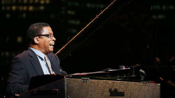 Herbie Hancock, performing during the Thelonious Monk Jazz Trumpet Competition on November 9, 2014 in Los Angeles. The Thelonious Monk Institute of Jazz, which presents these competitions, will change its name to the Herbie Hancock Institute of Jazz.
