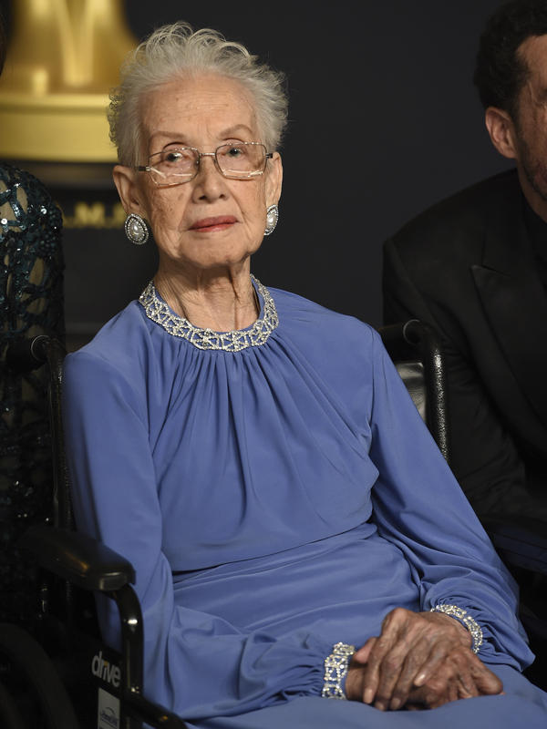 katherine johnson, nasa mathematician and an inspiration for "