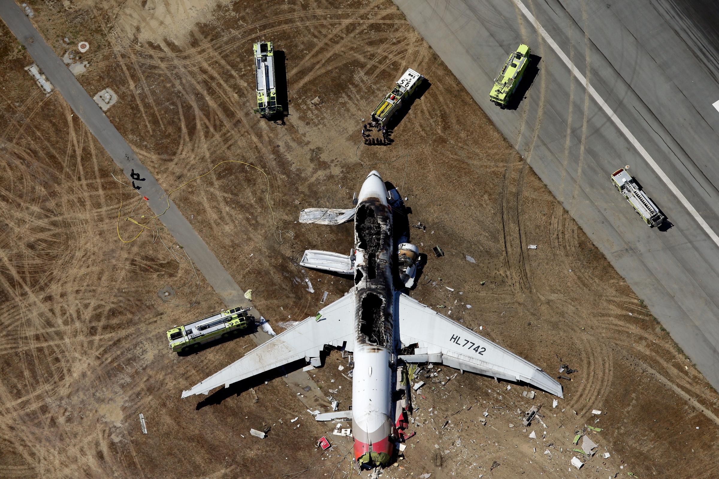 Developing Boeing 777 Crashes At San Francisco International KUOW