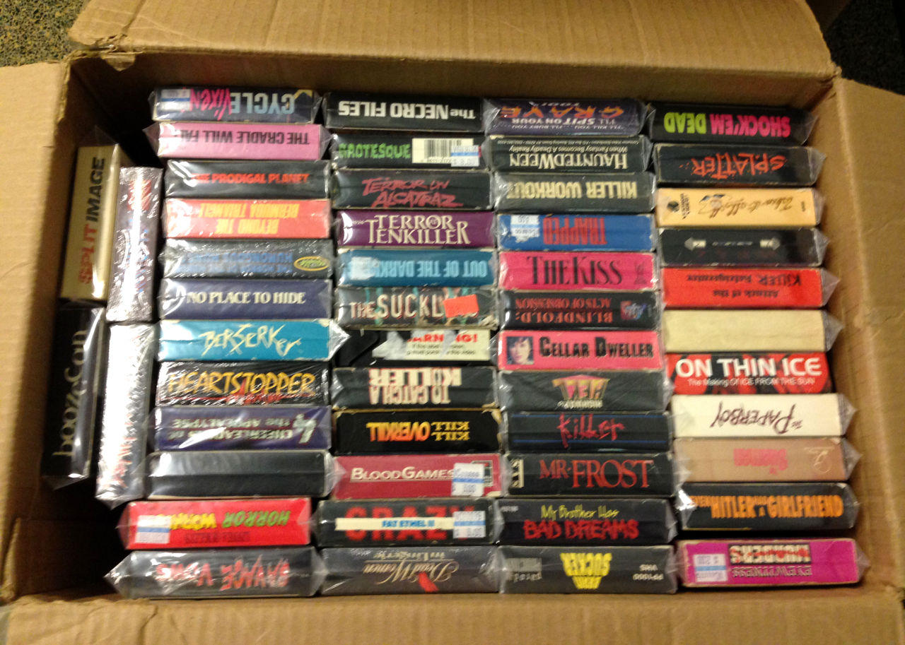 Yale Is Starting A VHS Archive And It's Full Of Horror