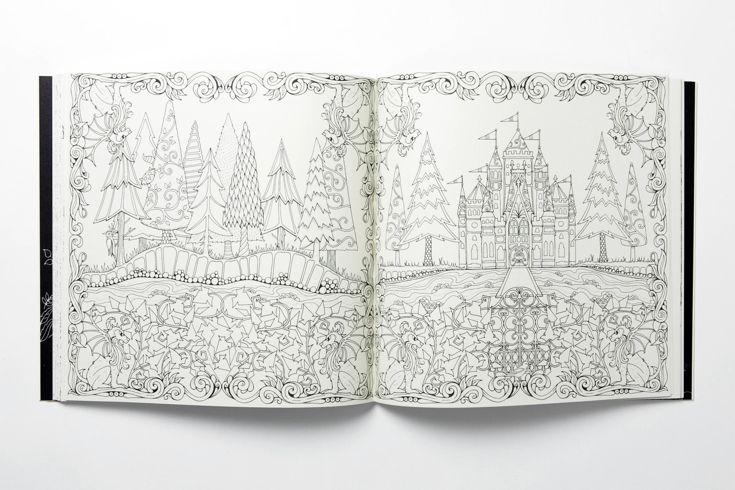 an inky quest and colouring book