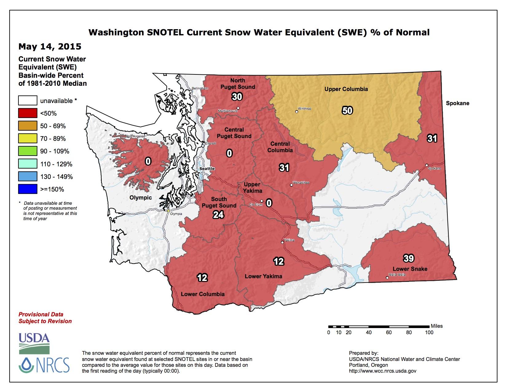 Washington Governor Declares Statewide 'Snowpack Drought' KUOW News