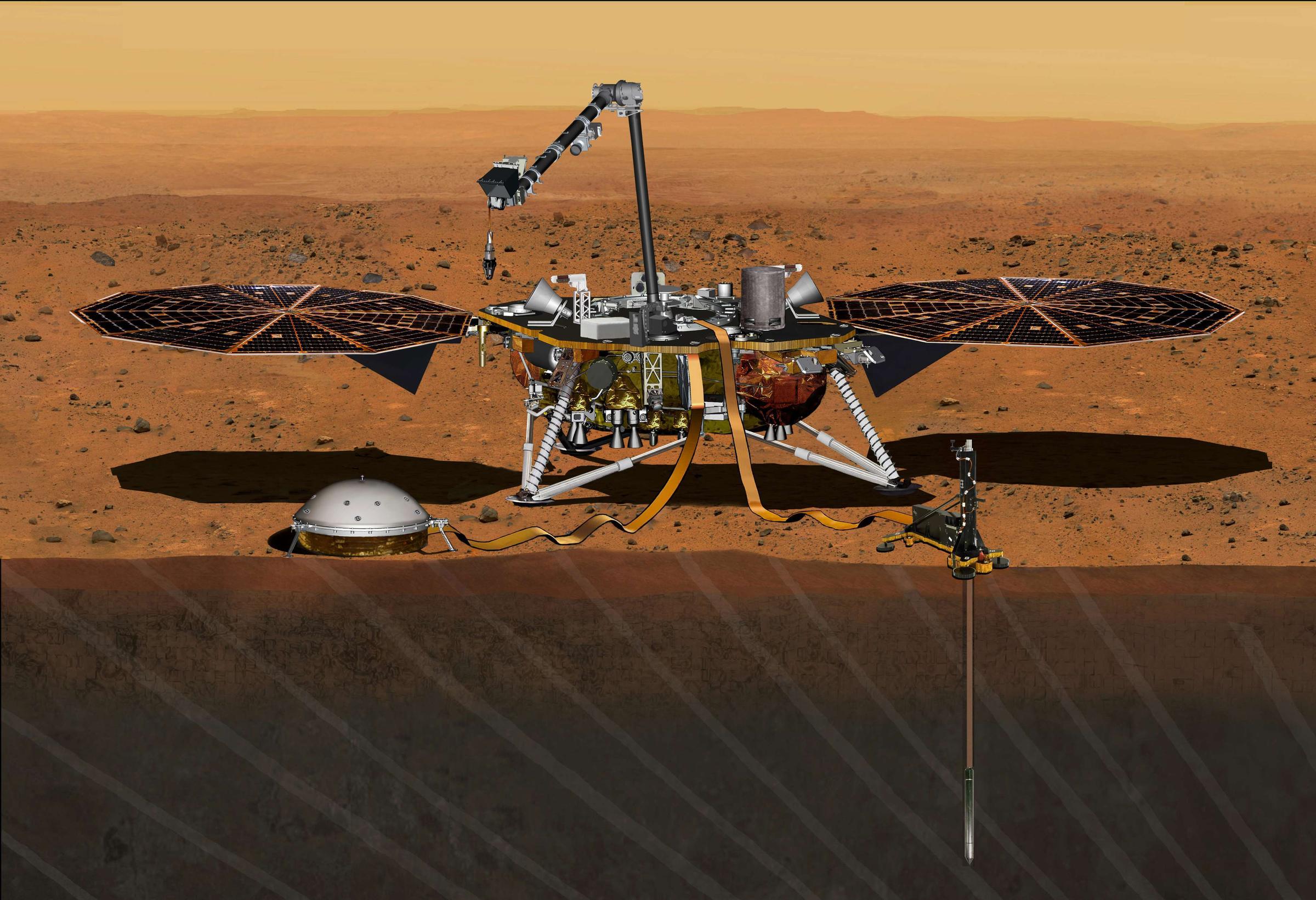After Equipment Woes, NASA Mission To Mars Is Rescheduled For 2018