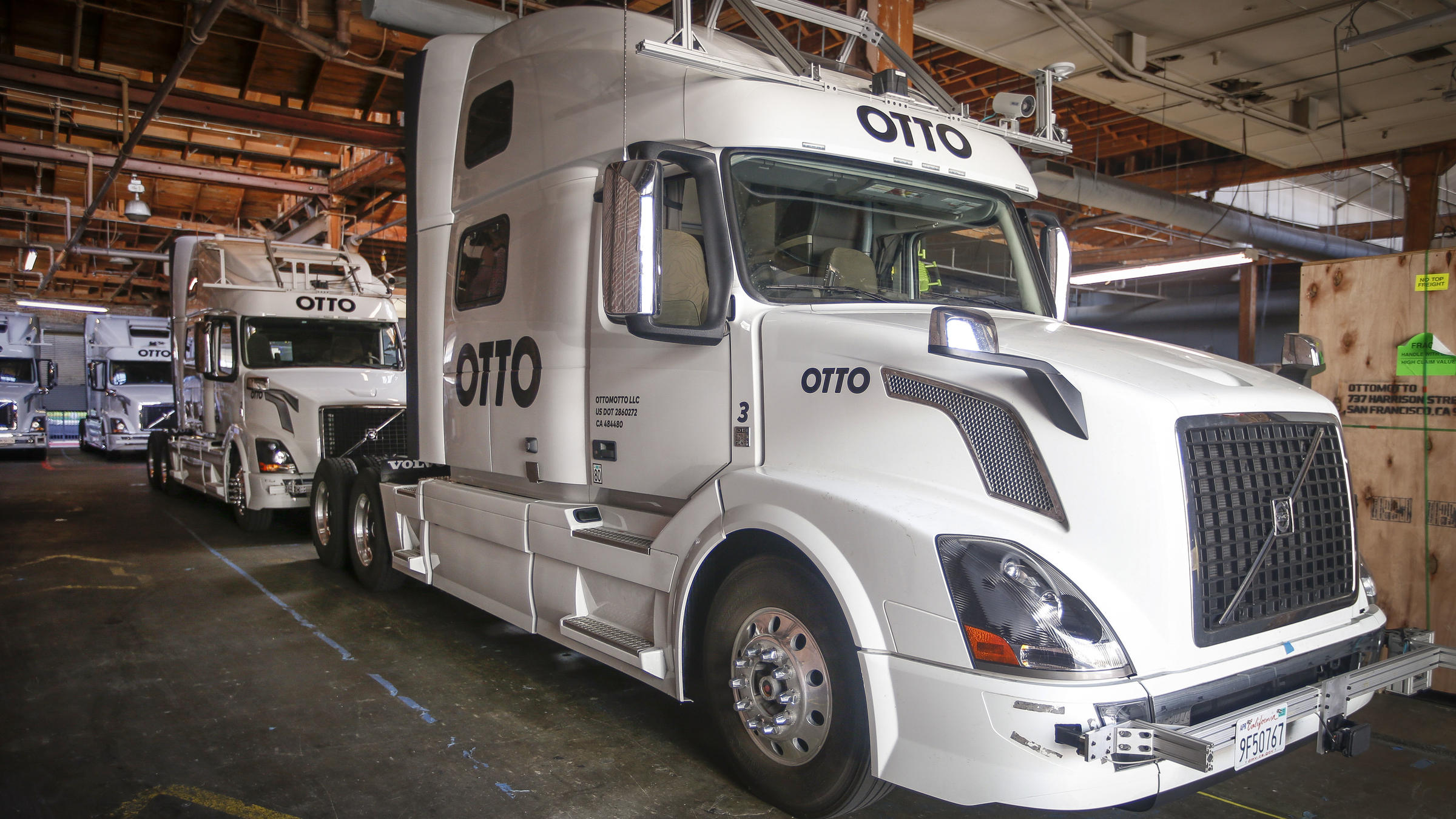 For The Long Haul, SelfDriving Trucks May Pave The Way Before Cars  WUNC