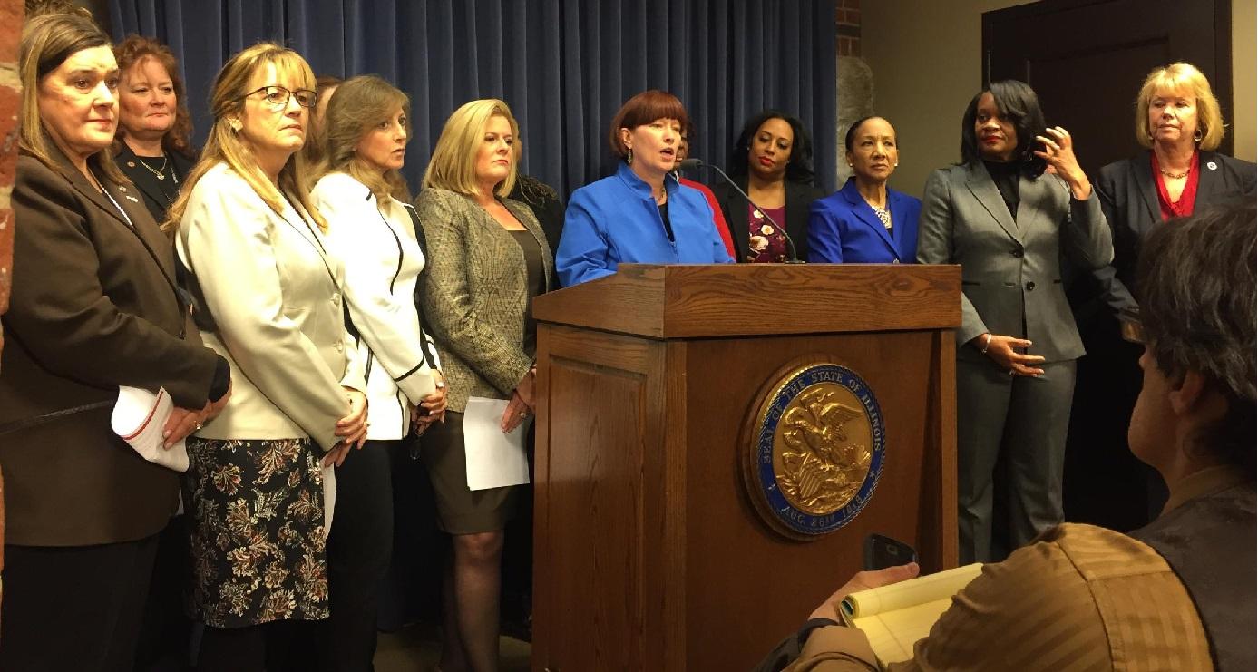 Women In Illinois Senate Form A Caucus For A Greater Voice Peoria Public Radio