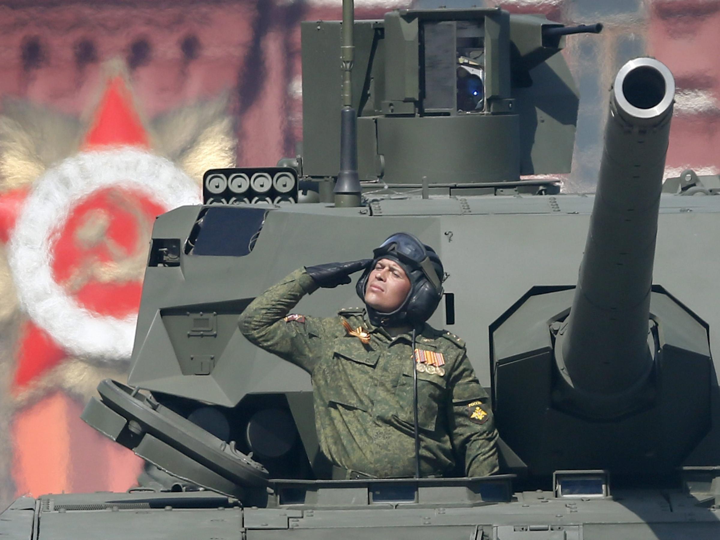 russian tank battles modern day