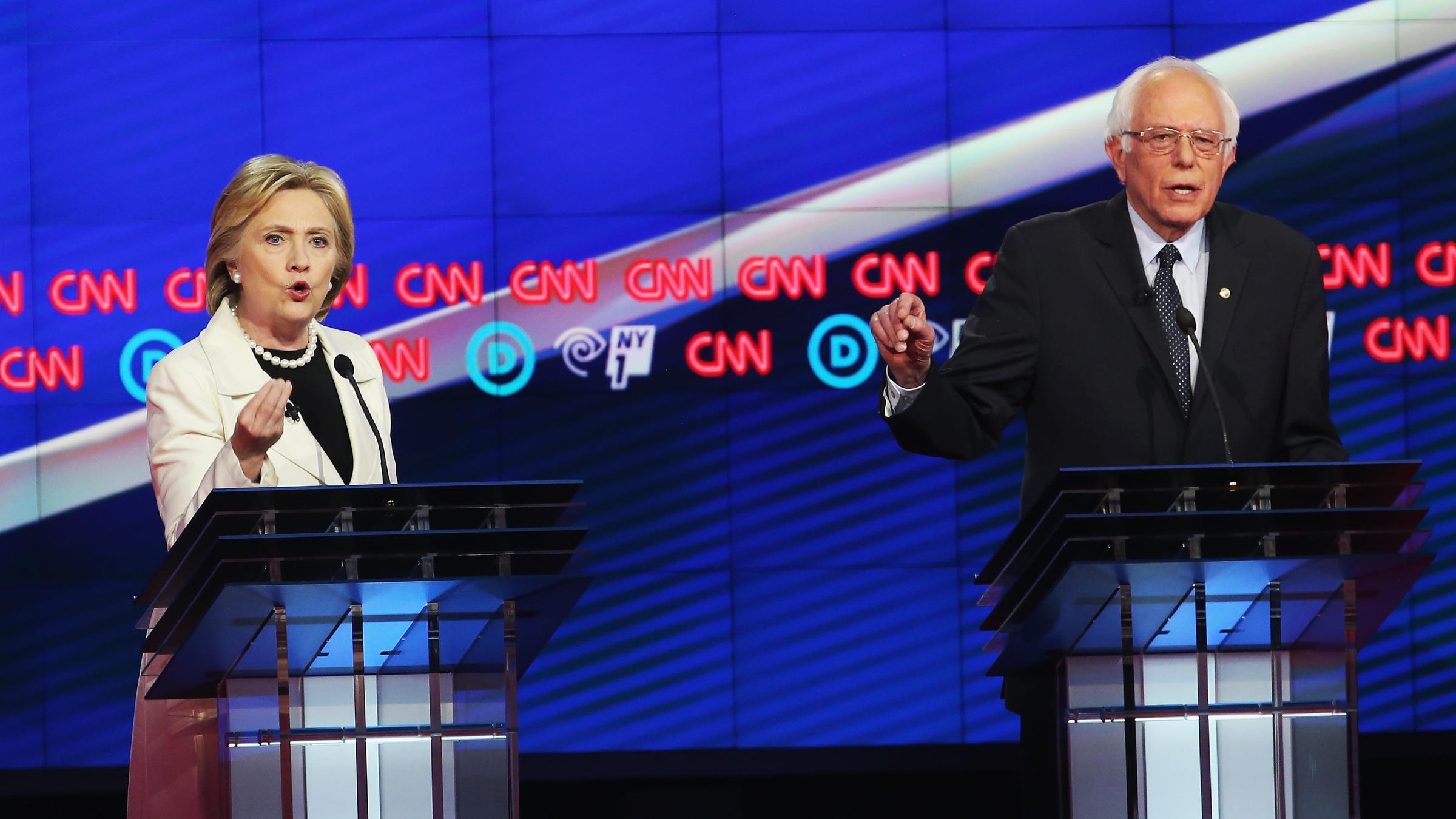 Latest And Perhaps Last Debate Highlights Animosity Of Sanders, Clinton | Connecticut ...